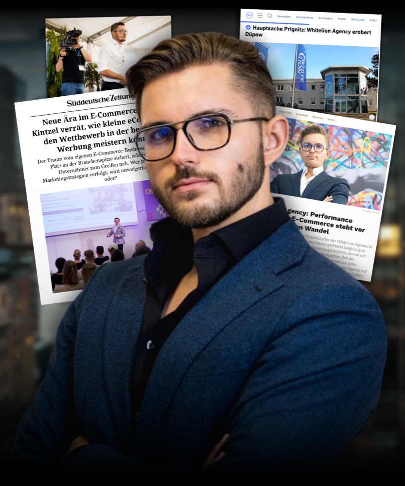 Lukas Kintzel, CEO von WhiteLion und eCom Orbit