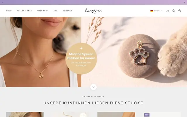 Startseite von Inez Irae