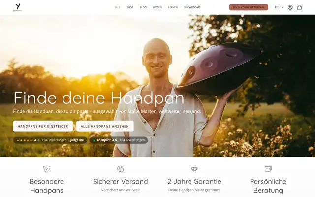 Startseite von Yatao